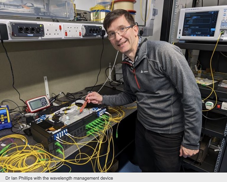 英国科学家解锁光纤新频段，实现 301000 Gbps 超高速网络 - 1