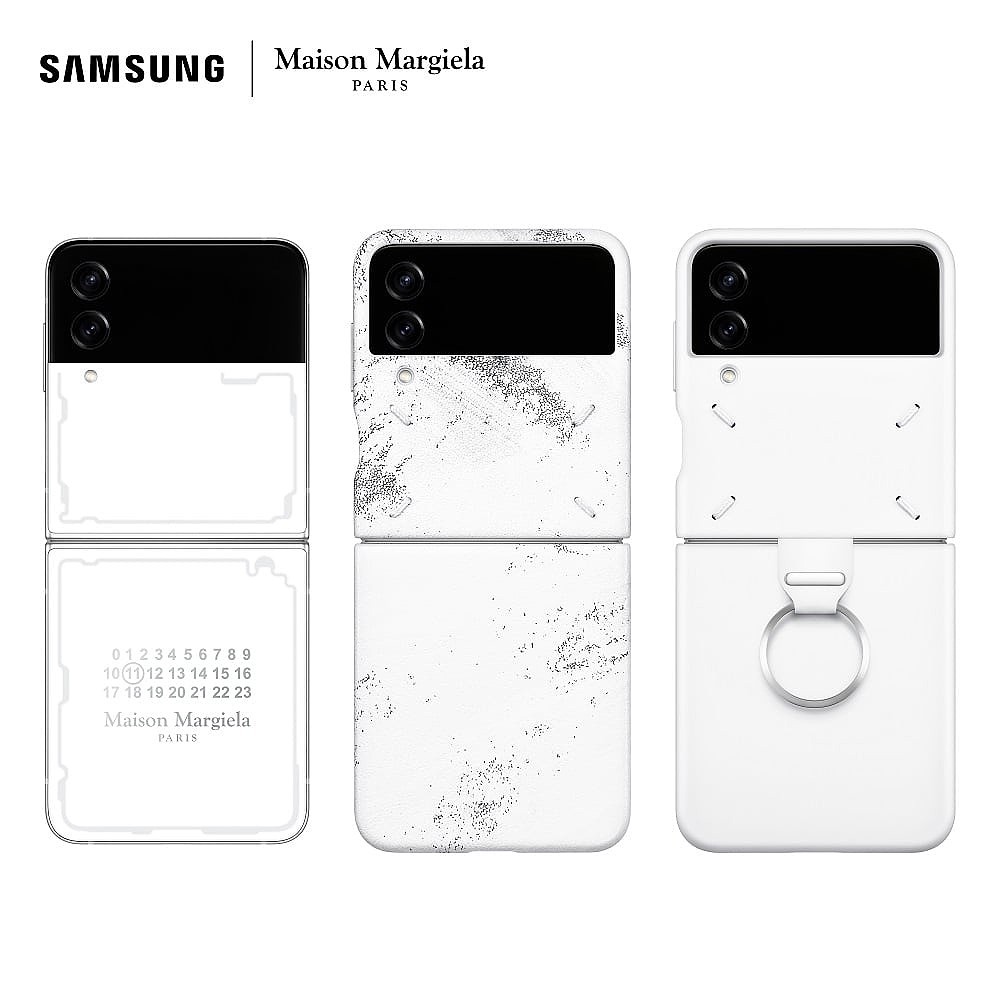 三星 Galaxy Z Flip4 马吉拉联名款发布，采用独特后盖设计和配件 - 5