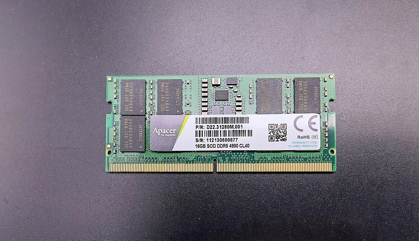 宇瞻展示 DDR5-4800 台式/笔记本内存条实物：单条 16GB，时序 CL40 - 2