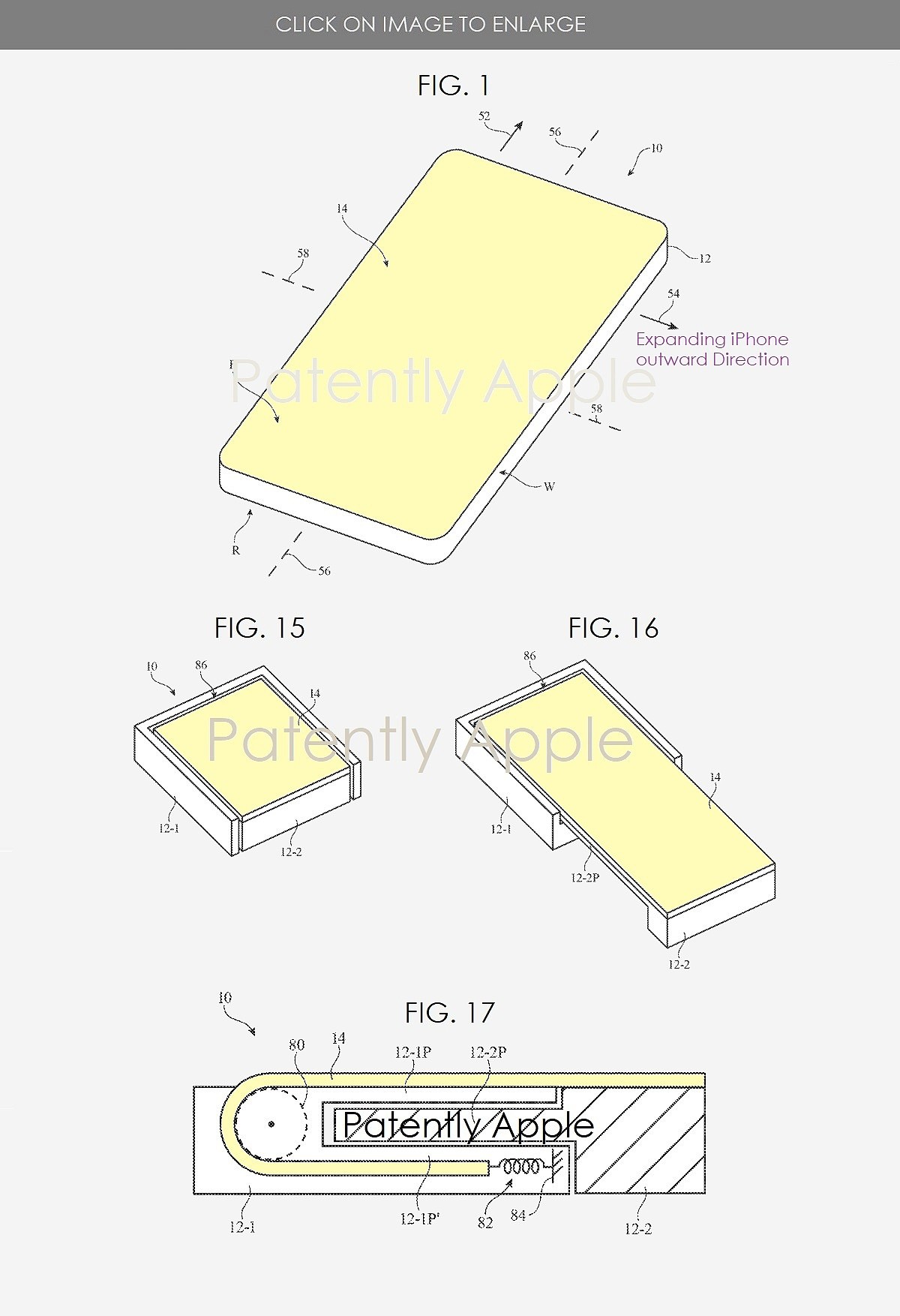 苹果新专利获批：构想卷轴 iPhone 设计 - 2