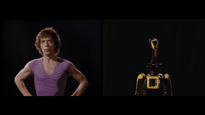 波士顿动力致敬经典，Spot机器人灵魂复刻40年前「滚石」热舞，动作不差分毫 - 2