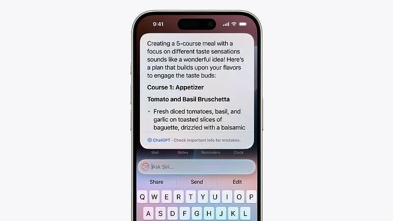 苹果携手 OpenAI 共同探索 AI，iOS 18 Siri 将整合 ChatGPT - 3