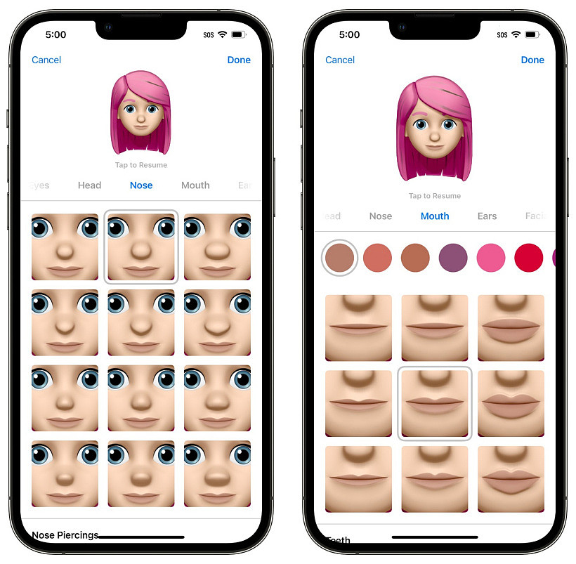 苹果 iOS 16 Memoji 拟我表情大更新：六种新贴纸姿势，任何贴纸均可设置为联系人头像 - 3