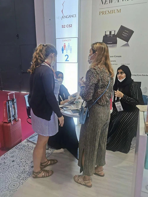 心仙格受邀出席第25届中东迪拜美容展会，产品引爆全场 - 5