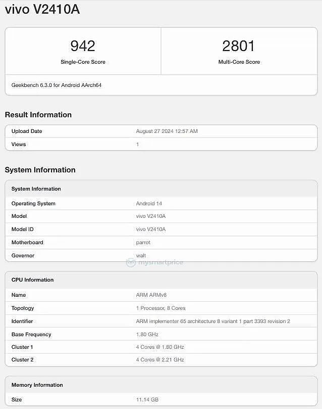 vivo Y300 Pro 5G 手机跑分曝光：高通骁龙 6 Gen 1 芯片、12GB 内存 - 2