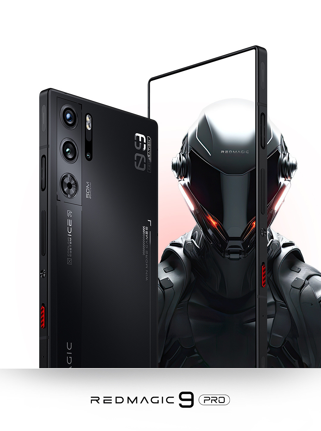 红魔 9 Pro 系列手机外观公布，提供暗夜骑士、氘锋透明暗夜、氘锋透明银翼三种配色 - 7