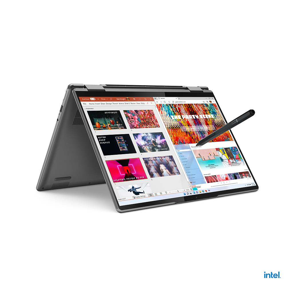 联想公布新款 Yoga 7 翻转本：最高搭载 i7-1255U，14 英寸 2.2k 屏 - 3