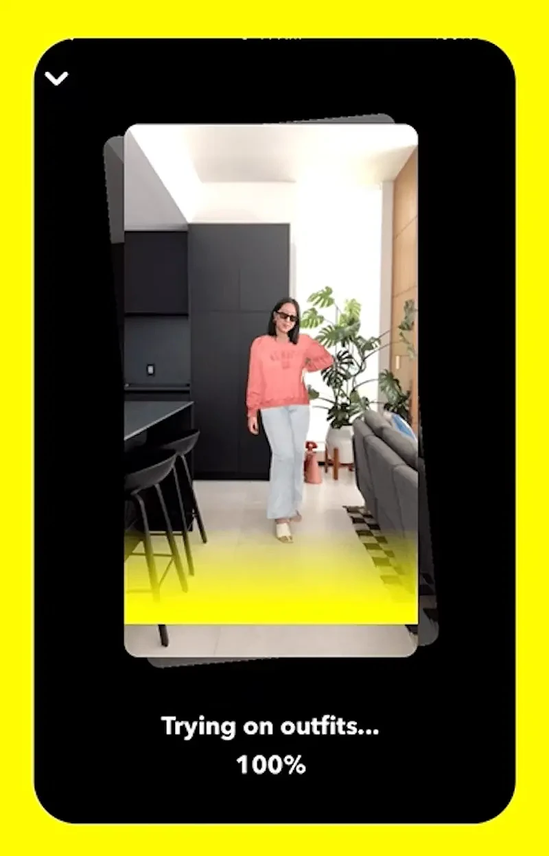 Snap推出Dress Up功能：让手机成为虚拟商城的AR入口 - 2