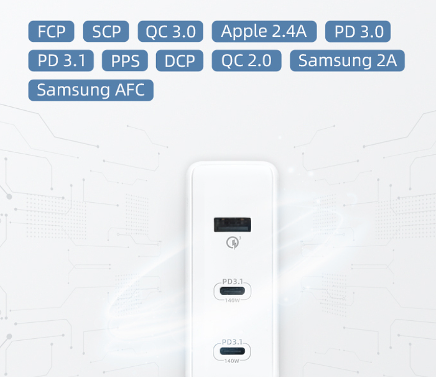 魅蓝 lifeme 140W 氮化镓双 USB-C 口 PD 3.1 充电器今日首销，售价 369 元 - 7