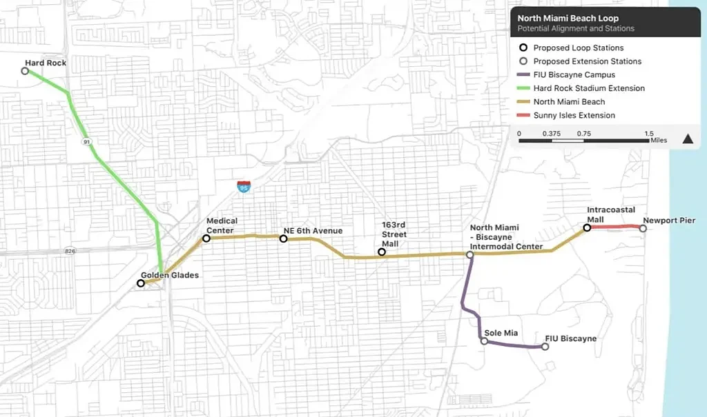 马斯克旗下Boring公司新提案：在迈阿密新建6英里Loop隧道 - 2
