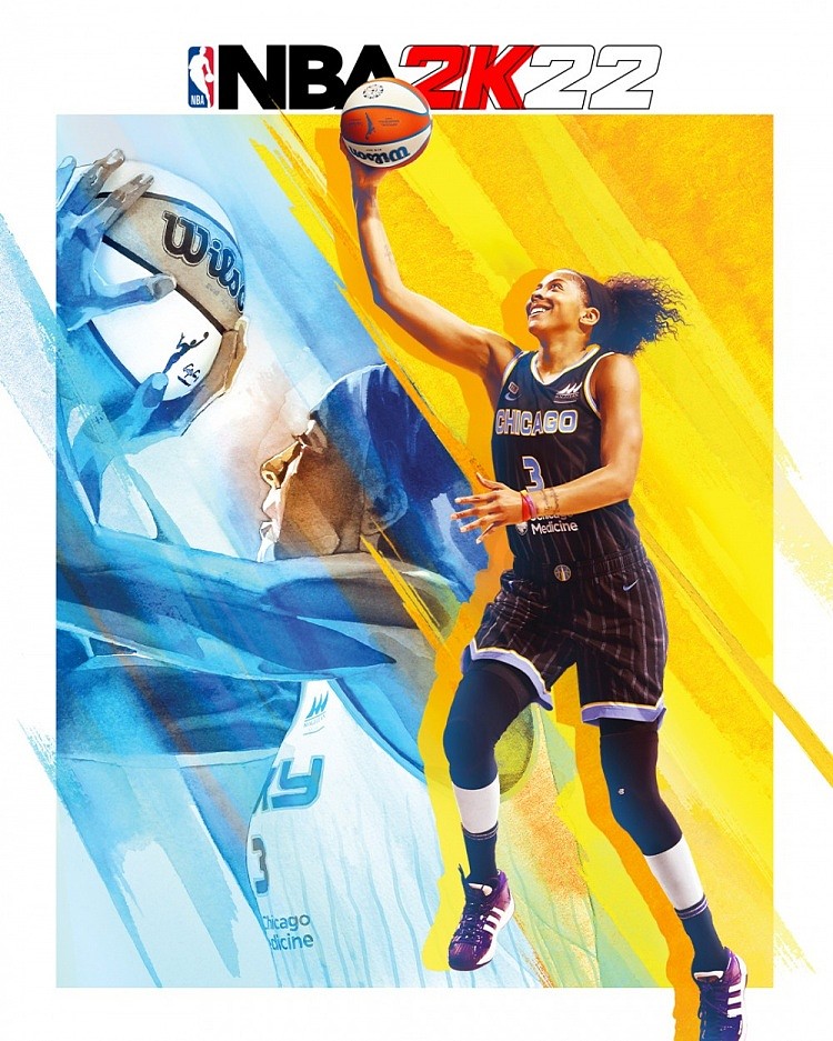 NBA2K22官方封面：东契奇&天勾&司机&杜兰特&坎迪斯-帕克 - 3