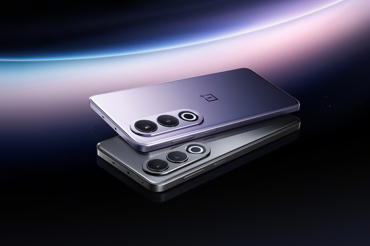 一加 Ace 3V 手机预热：“同档罕见”玻璃后盖，钛空灰、幻紫银双配色 - 9