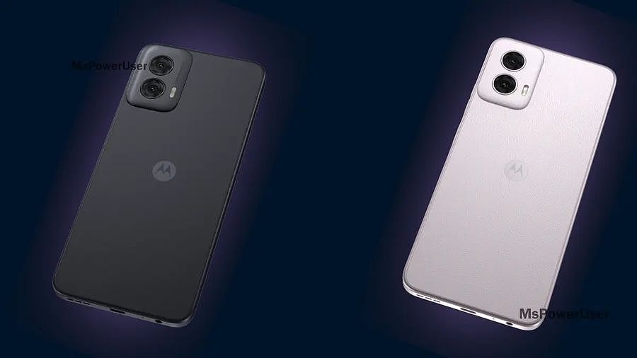 摩托罗拉 Moto G Power 5G 2024 手机渲染图曝光：30W 充电，两种颜色 - 1