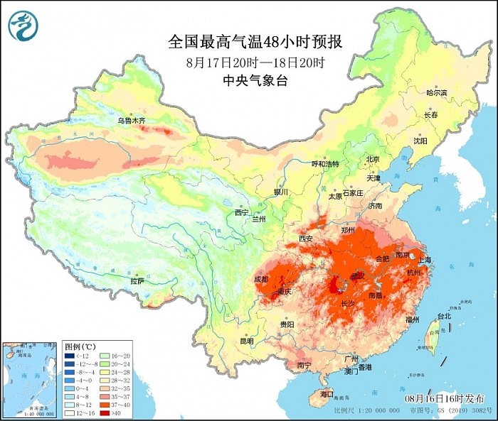 长江流域发生严重旱情 高温红色预警连续发布6天 - 4