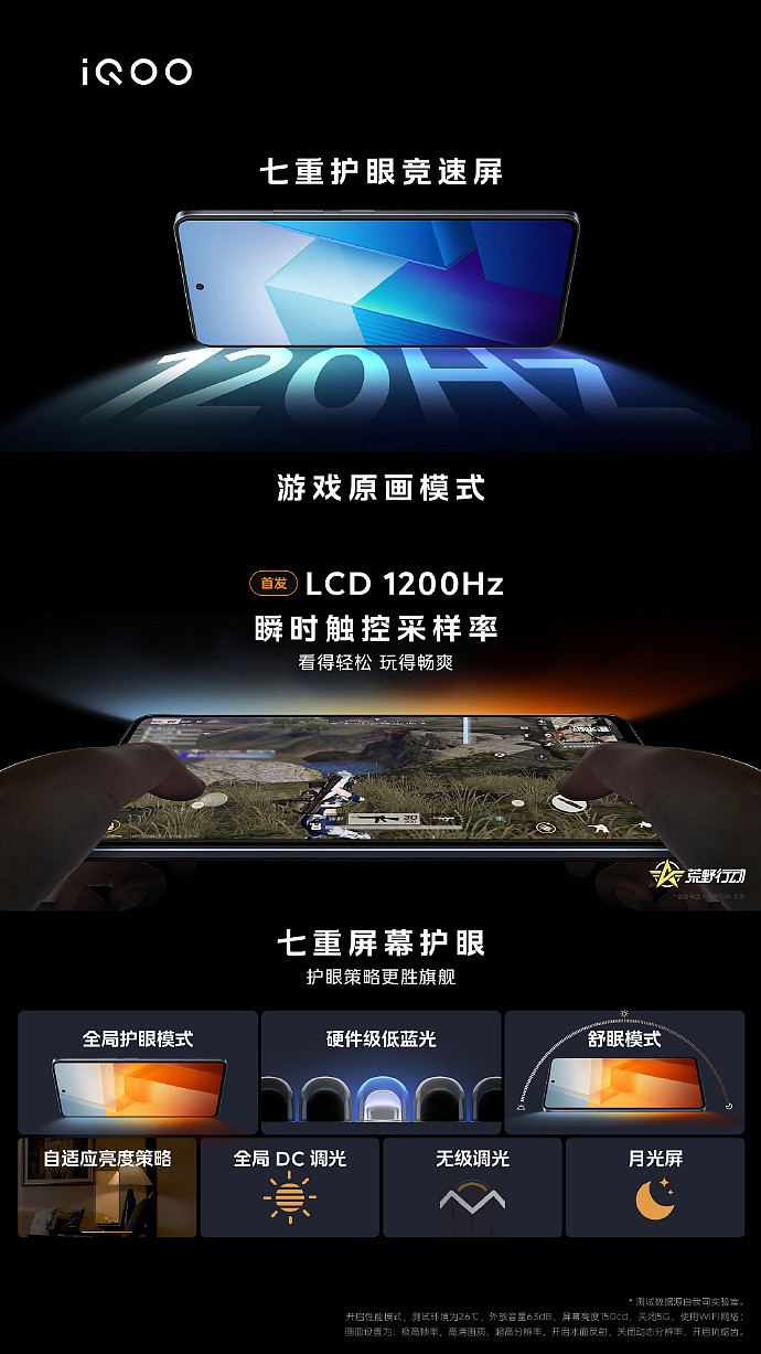 iQOO Z7 手机正式发布：骁龙 782G、120W 快充、LCD 直屏，1599 元起 - 5