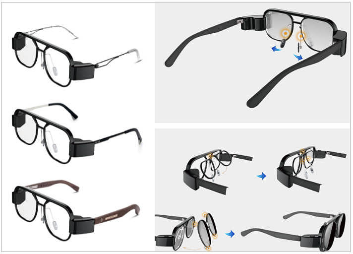 最前线 | 「灵犀微光」发布“阿拉丁Zero”轻薄AR眼镜参考机型，携手共创增强现实新商业 - 3