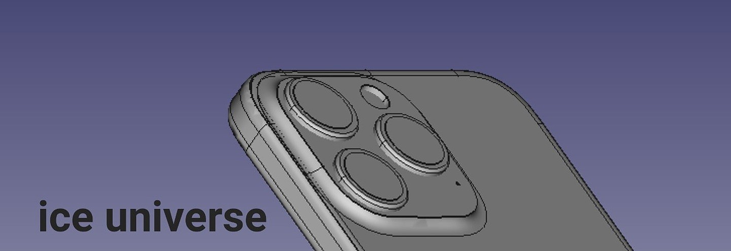 苹果 iPhone 15 Pro Max 手机 CAD 渲染图曝光：机身宽度减少，摄像头凸起减小 - 3