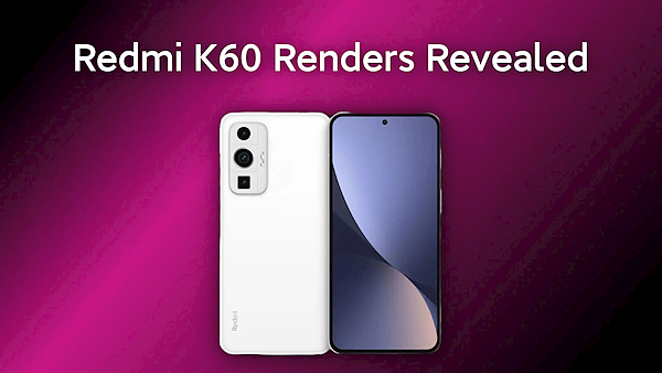 小米 Redmi K60 系列手机渲染图曝光：采用几乎四边等宽直屏 - 2