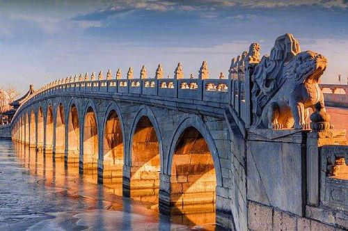 颐和园十七孔桥的历史 - 1