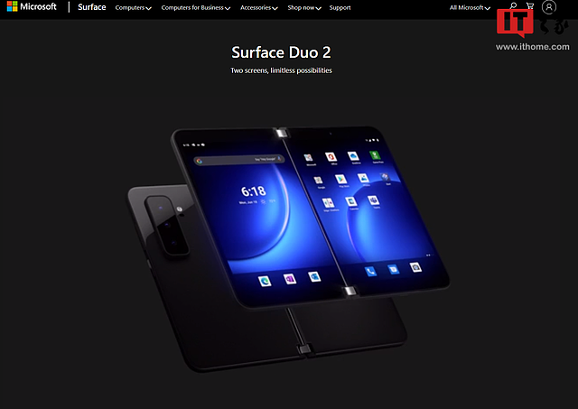 双屏手机 Surface Duo 2 在微软官网断货，第三方渠道库存也已不多 - 1