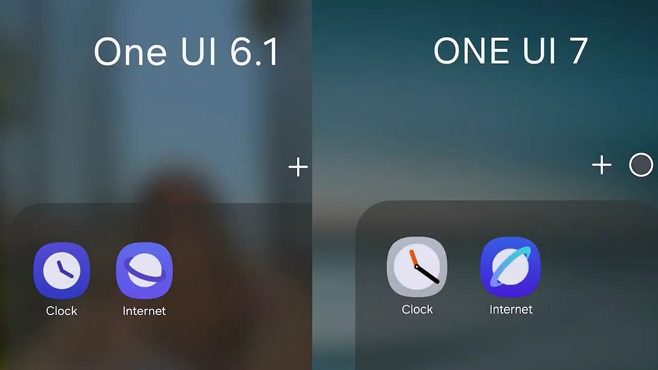 三星 One UI 7 新曝料：应用抽屉搜索栏挪至底部、锁屏新增充电动画 - 2