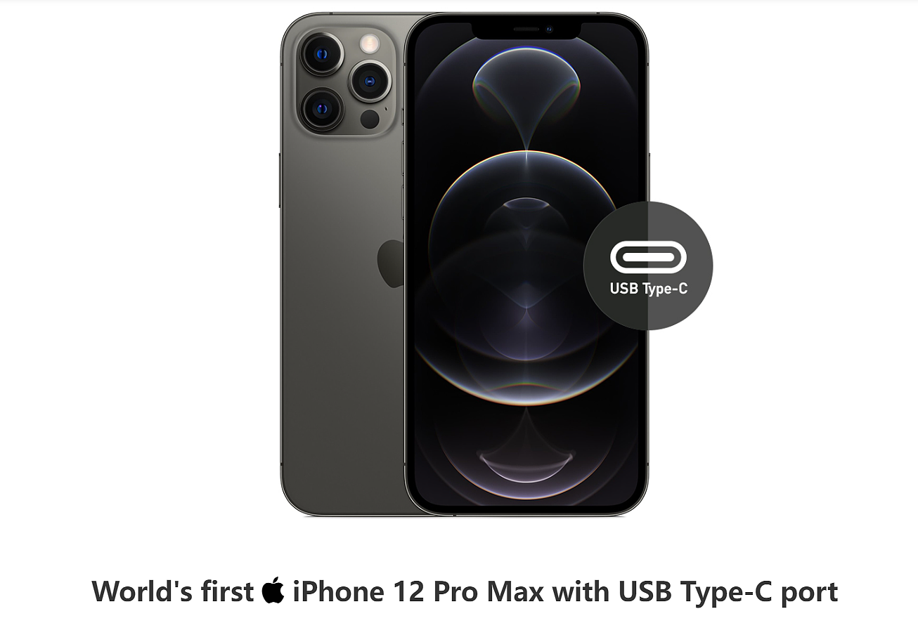 iPhone X 之后，苹果 iPhone 12 Pro Max 也成功改装 USB-C 接口 - 1