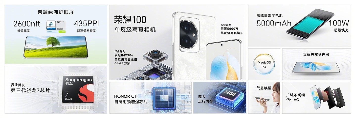 荣耀 100 / Pro 手机发布：搭载单反级写真相机，售价 2499 元起 - 14