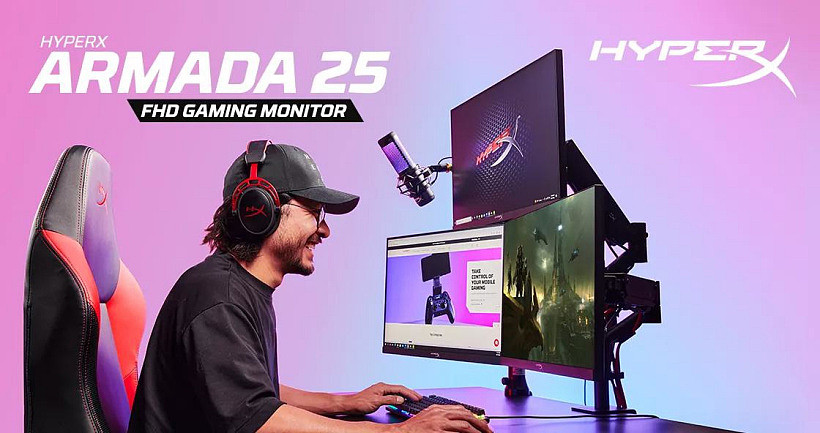 HyperX 进军显示器领域，发布 Armada 25/27 电竞屏 - 1