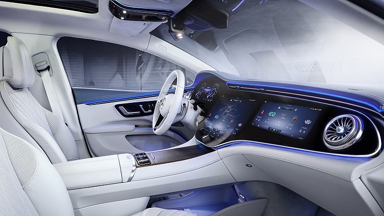 LG新高级信息娱乐系统将出现在2022款梅奔EQS电动轿车上 - 1