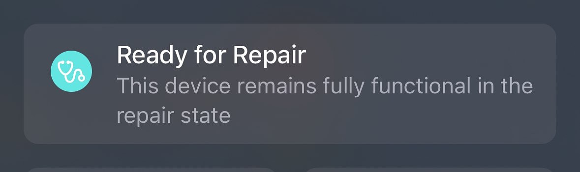 苹果 iOS 17.5 为 iPhone 引入“维修模式”，手机送修前无需关闭“查找”功能 - 1