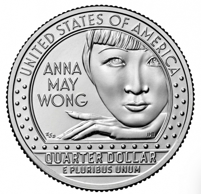 美国铸币局：印有5名女性头像的25美分硬币将于2月开始发行 - 6