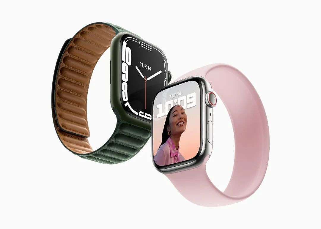 这才是真正的全面屏：Apple Watch S7正式发布 - 2