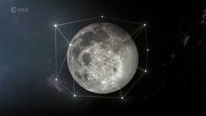 欧空局评估创建月球通讯和导航卫星网络的初步想法 - 1