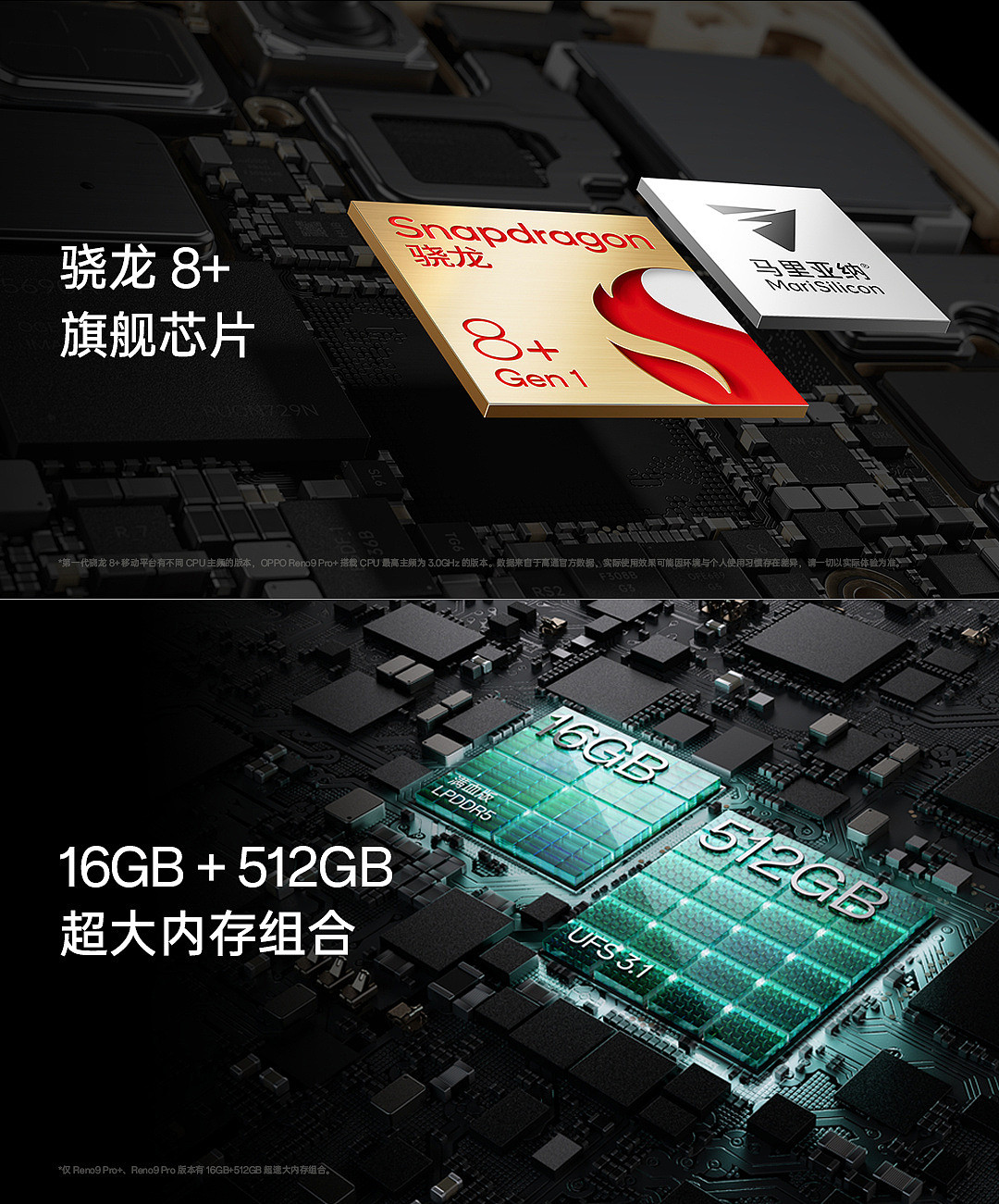 OPPO Reno9 / Pro / Pro + 发布：售价 2499 元至 4399 元，搭载骁龙 778G / 天玑 8100-MAX / 骁龙 8+ Gen 1 芯片 - 12