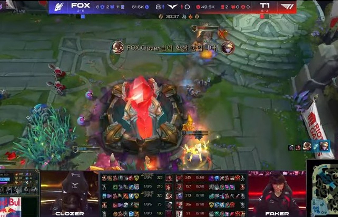 被虐闷了！T1决胜局人头0 遭到FOX8-0零封！ - 1