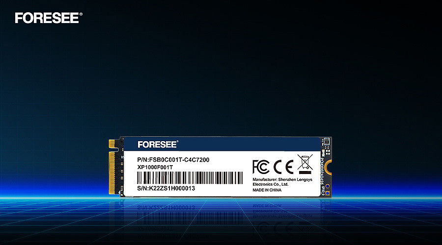 江波龙推出 FORESEE XP1000 PCIe SSD：性能提高近 50%，容量最高可达 2TB - 1