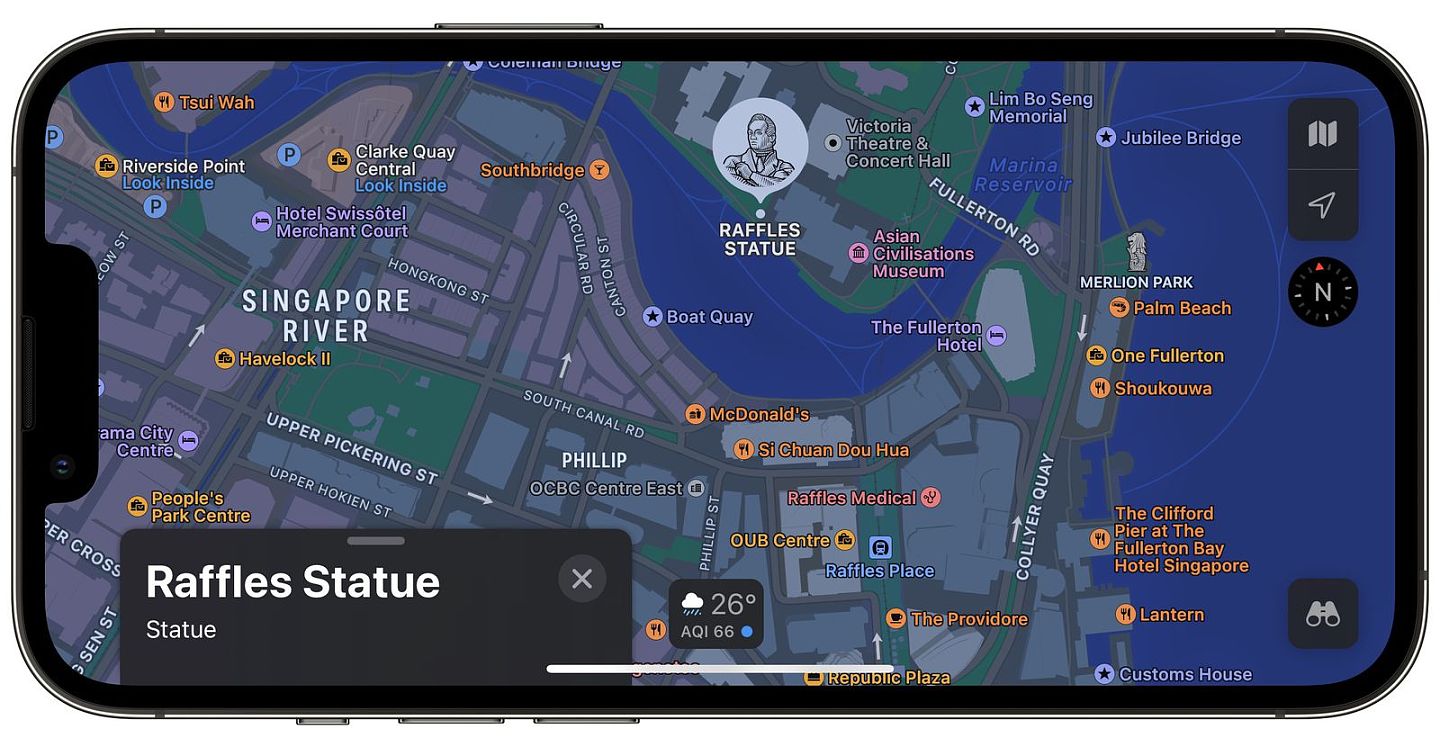 经过重新设计的苹果地图现扩展到德国和新加坡市场 - 1
