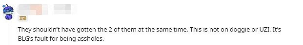 Reddit热议Uzi夏季赛休息：为Crisp感到难过 BLG是个垃圾俱乐部 - 6