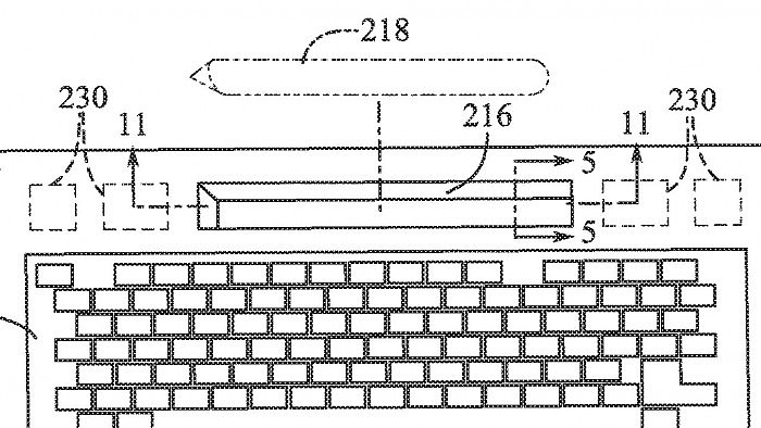 专利显示未来Apple Pencil可能成为MacBook Pro的触摸条 - 2