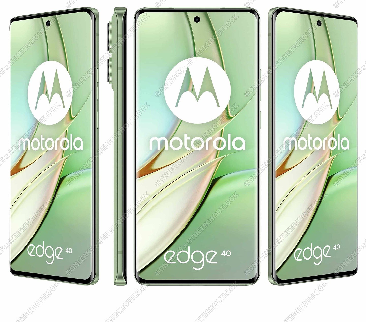 摩托罗拉 Edge 40 5G 手机高清渲染图曝光，消息称售价为 599 欧元 - 1