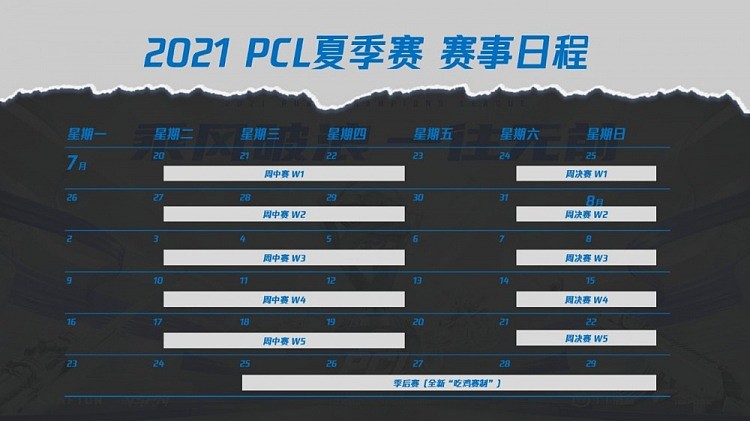 PUBG官方：PCL夏季赛7月20日至8月29日进行 前六名晋级PCS5 - 3