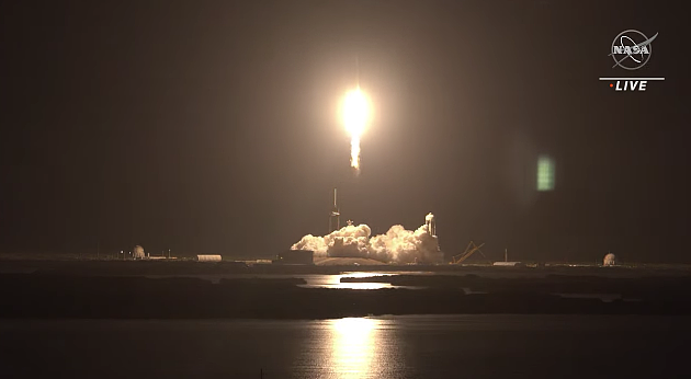 SpaceX使用一枚四手火箭将美意宇航员送往国际空间站 - 1