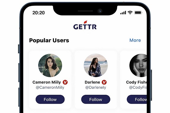 特朗普团队悄然推出名为GETTR的社交媒体平台 - 1