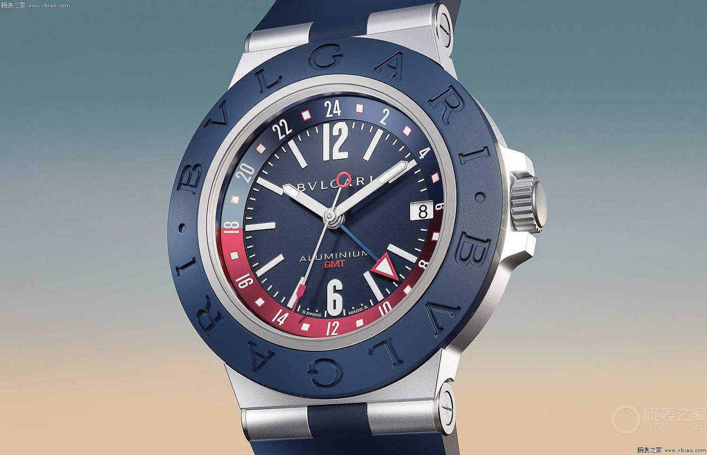 BVLGARI宝格丽推出全新Aluminium GMT腕表 - 2