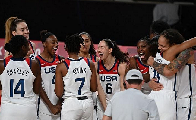 霸主！美国女篮在奥运会连胜场次扩大到55场 - 1
