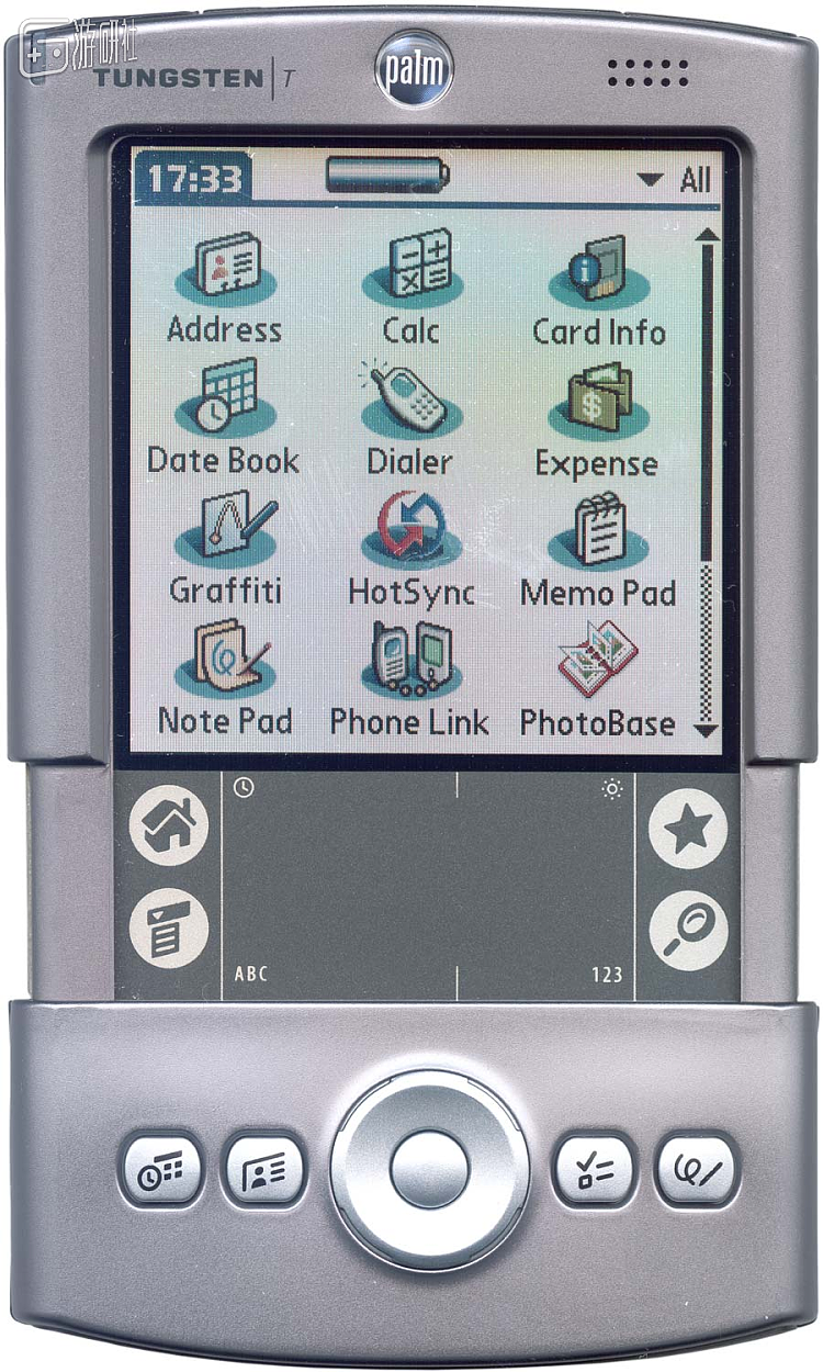 Palm OS 5的首部产品Palm Tungsten T