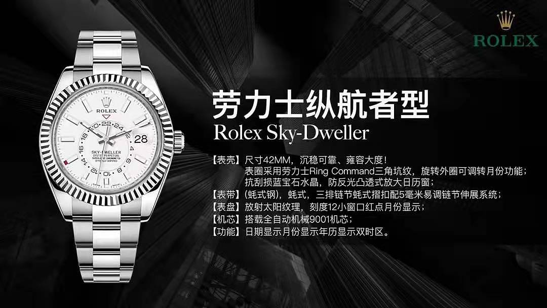 小墨说表:劳力士Rolex Sky-Dweller 天行者！ - 9