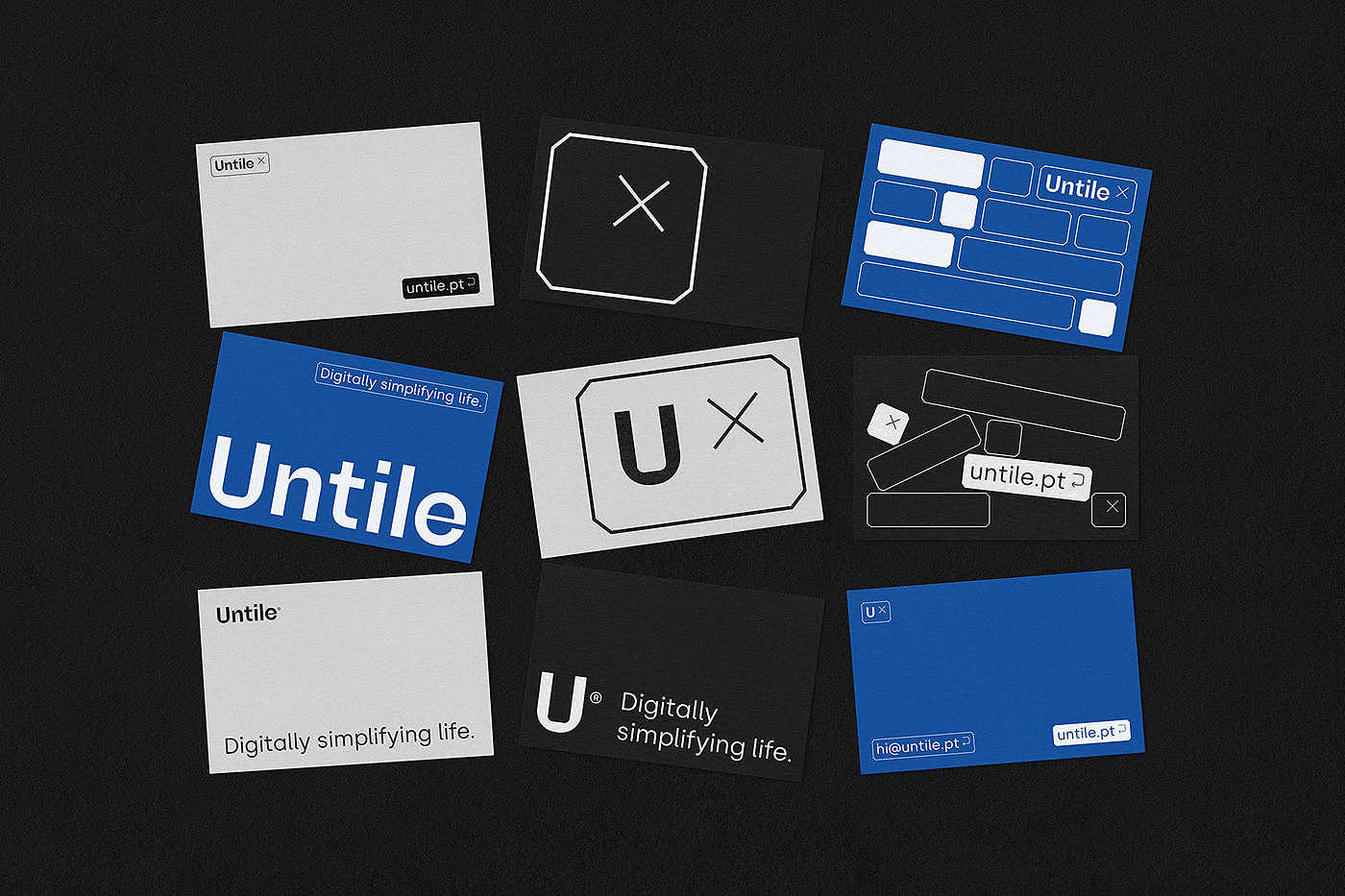 平面设计 | Untile 数字产品品牌形象设计 - 15
