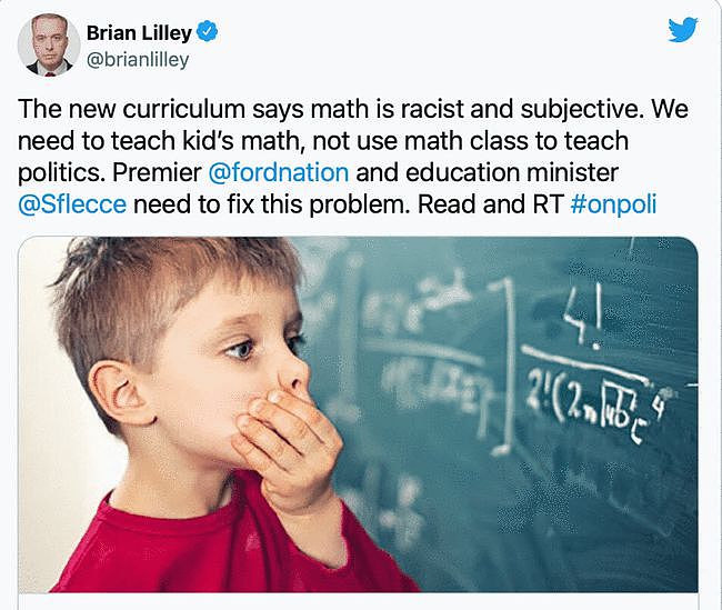 加拿大安大略省新课程大纲反对将数学作为“客观学科”，理由扯上“种族主义” - 2