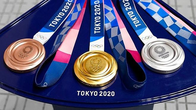 东京奥运金牌成本价5000元 由回收的电子垃圾制造 - 1